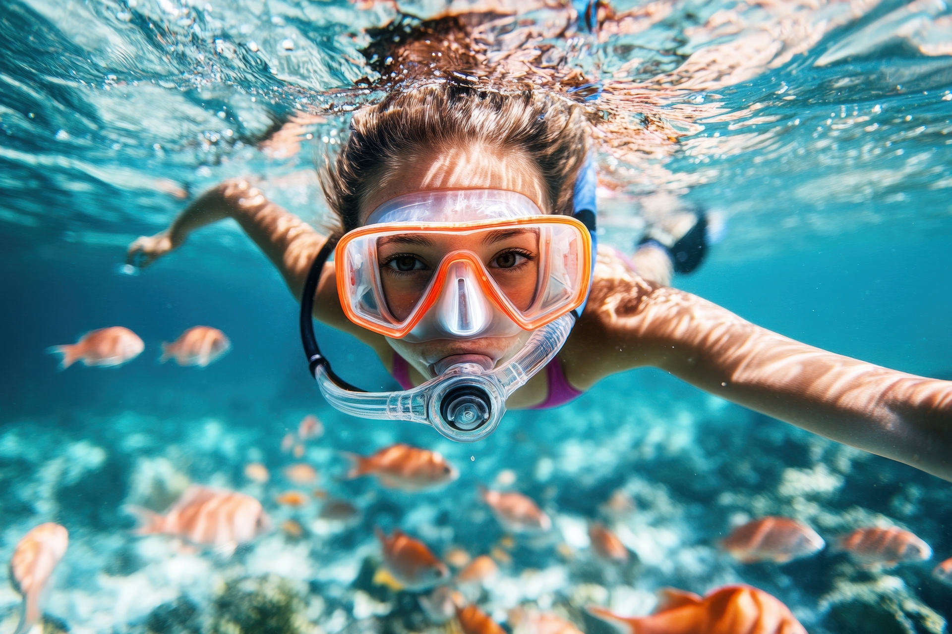 Snorkeling in Crystal Waters